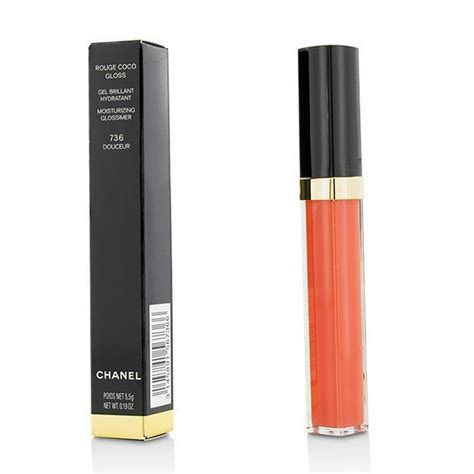 chanel rouge coco gloss 736 douceur|Chanel Rouge Coco gloss review.